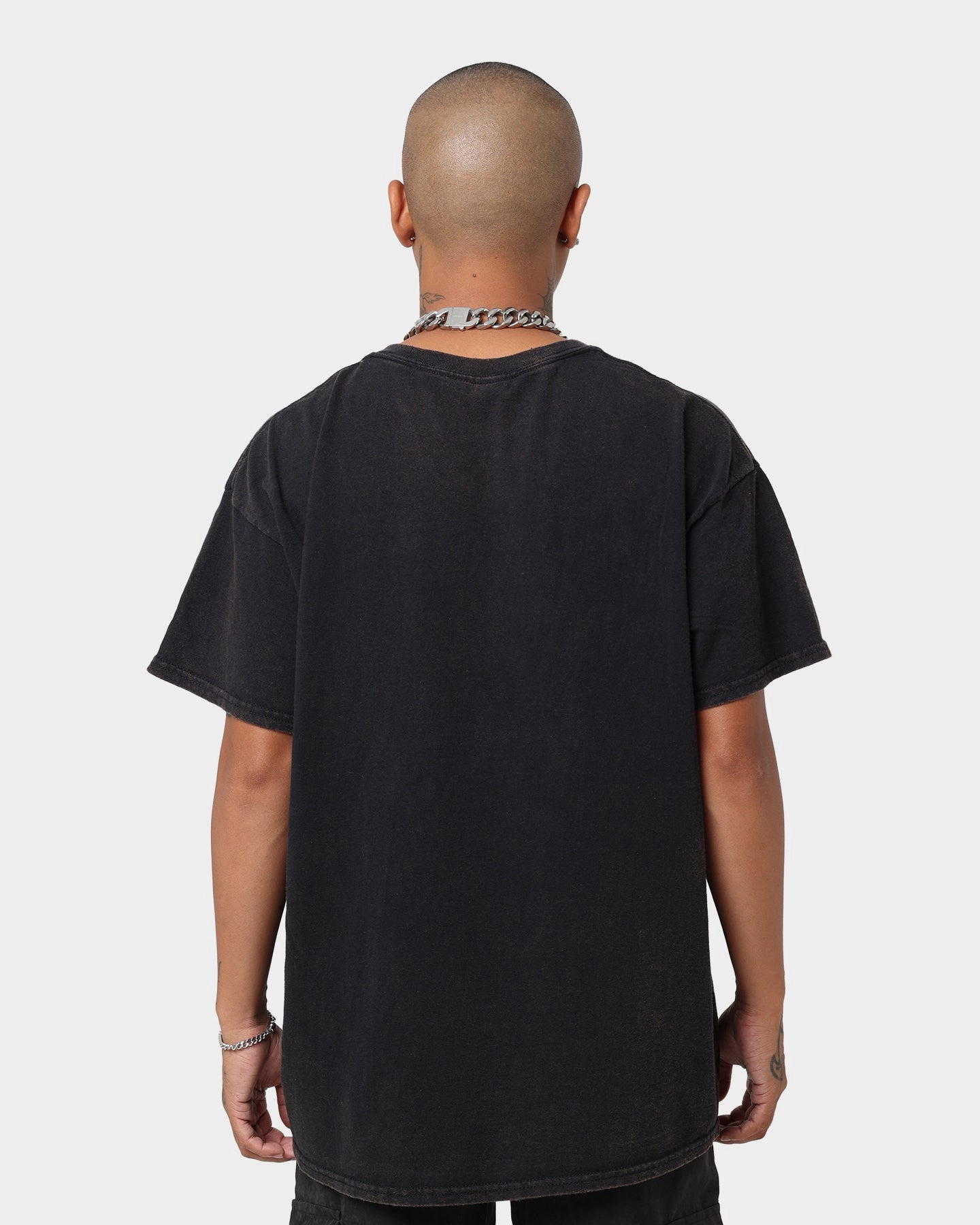 Sporty Comfort Street Comfort American Thrift X 420 How High Vintage T-Shirt Washed Black