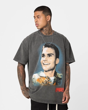 American Thrift X American Pie Stiffler T-Shirt Black Wash Relax Comfort Style City Smart