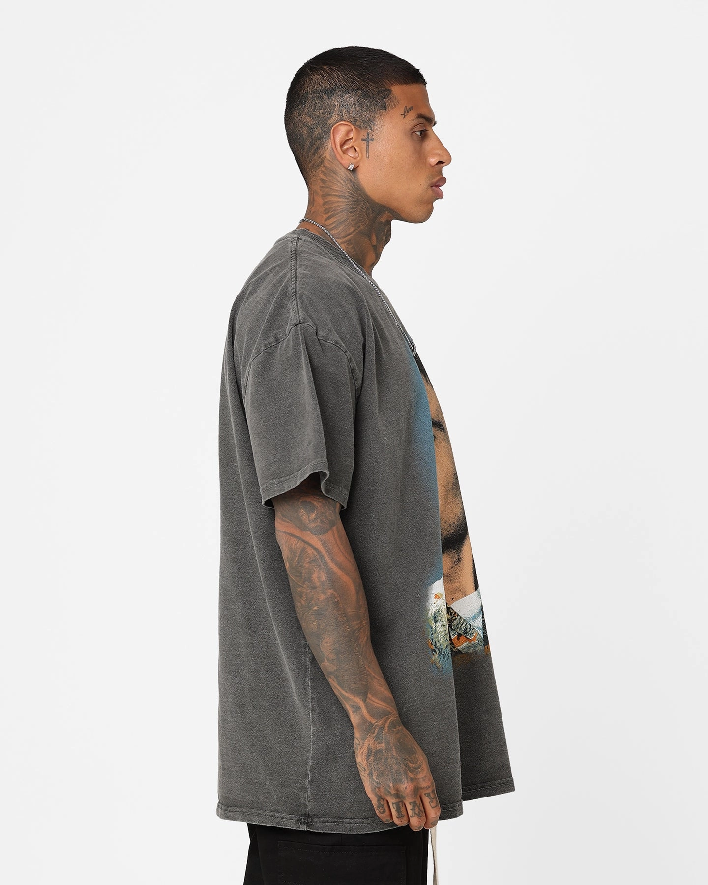 American Thrift X American Pie Stiffler T-Shirt Black Wash windproof