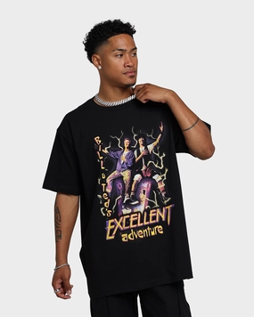 Everyday apparel American Thrift X Bill & Ted Excellent Adventure T-Shirt Black