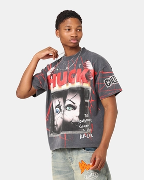 American Thrift X Chucky Colossal T-Shirt Black Wash Odor Resistant Material