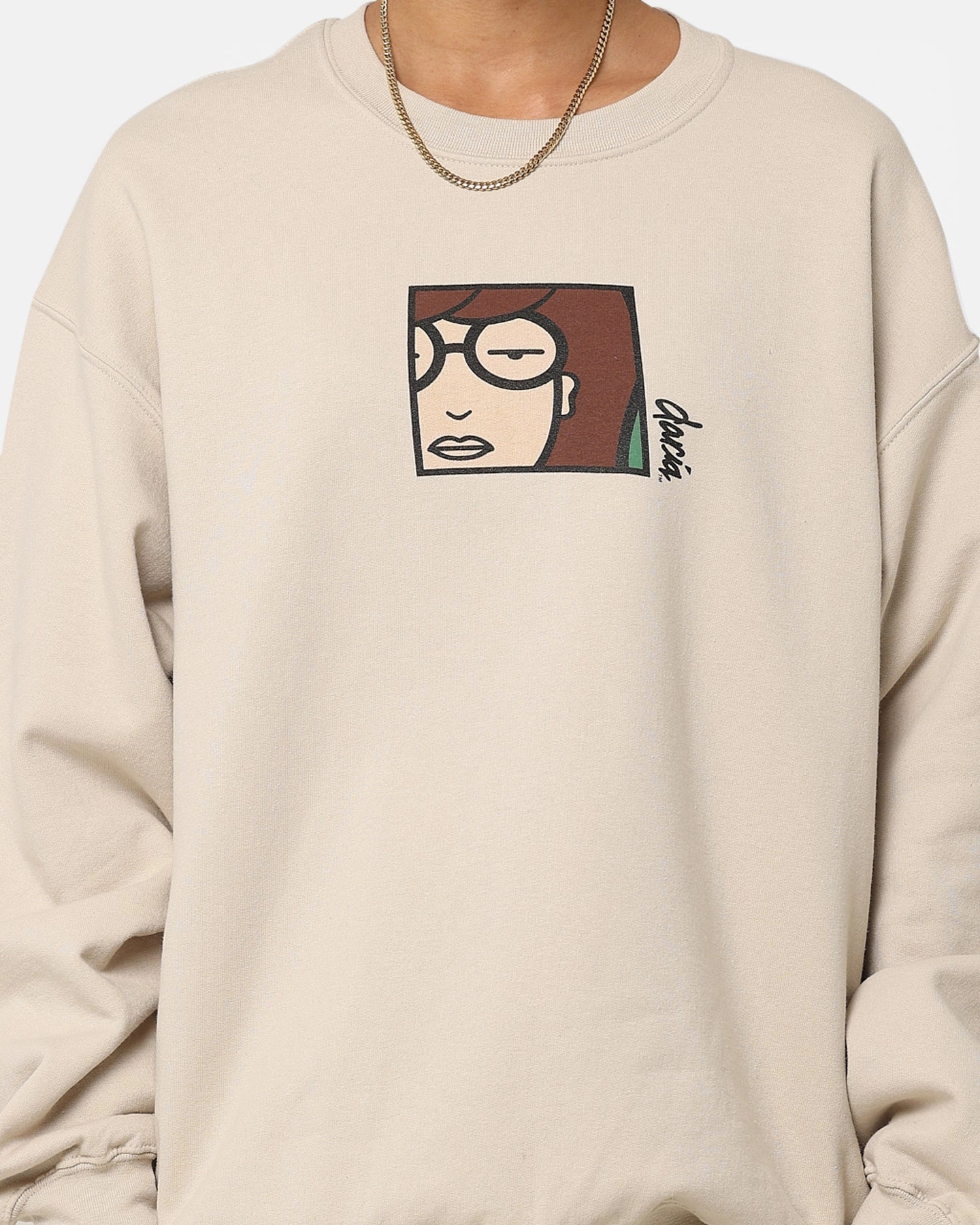 Complementary Colors American Thrift X Daria Daria Poster Crewneck Stone