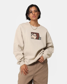 American Thrift X Daria Daria Poster Crewneck Stone Seasonal Outfit quick dry