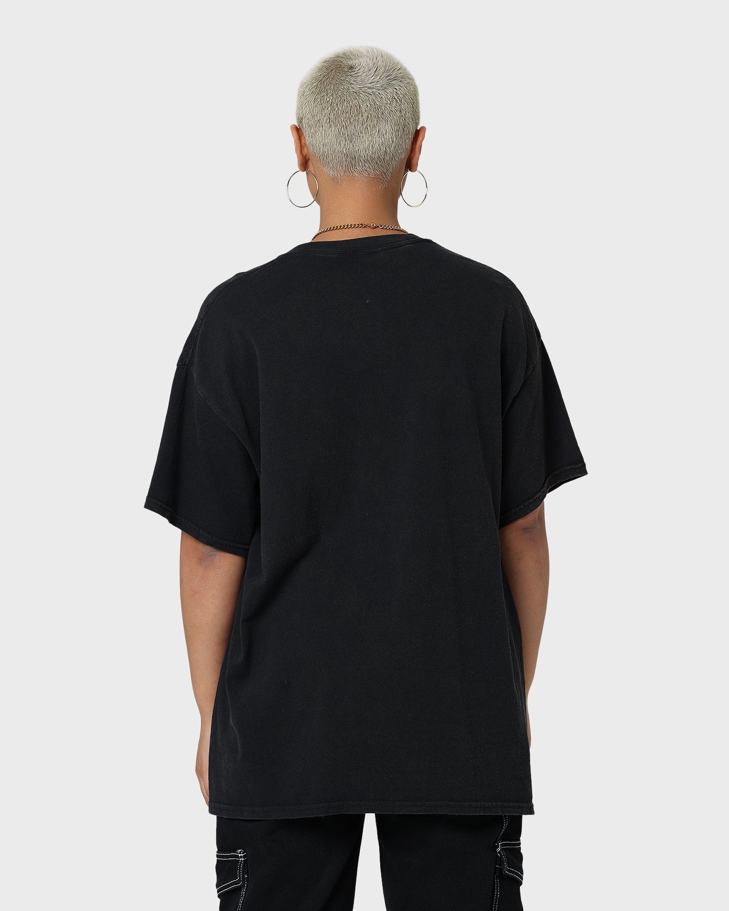 American Thrift X Daria Sick Sad World Vintage T-Shirt Black Wash UVProtectionFinish warm weather
