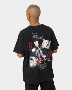 American Thrift X Daria Trent Lane Vintage T-Shirt Black Cozy Fit Flattering Design