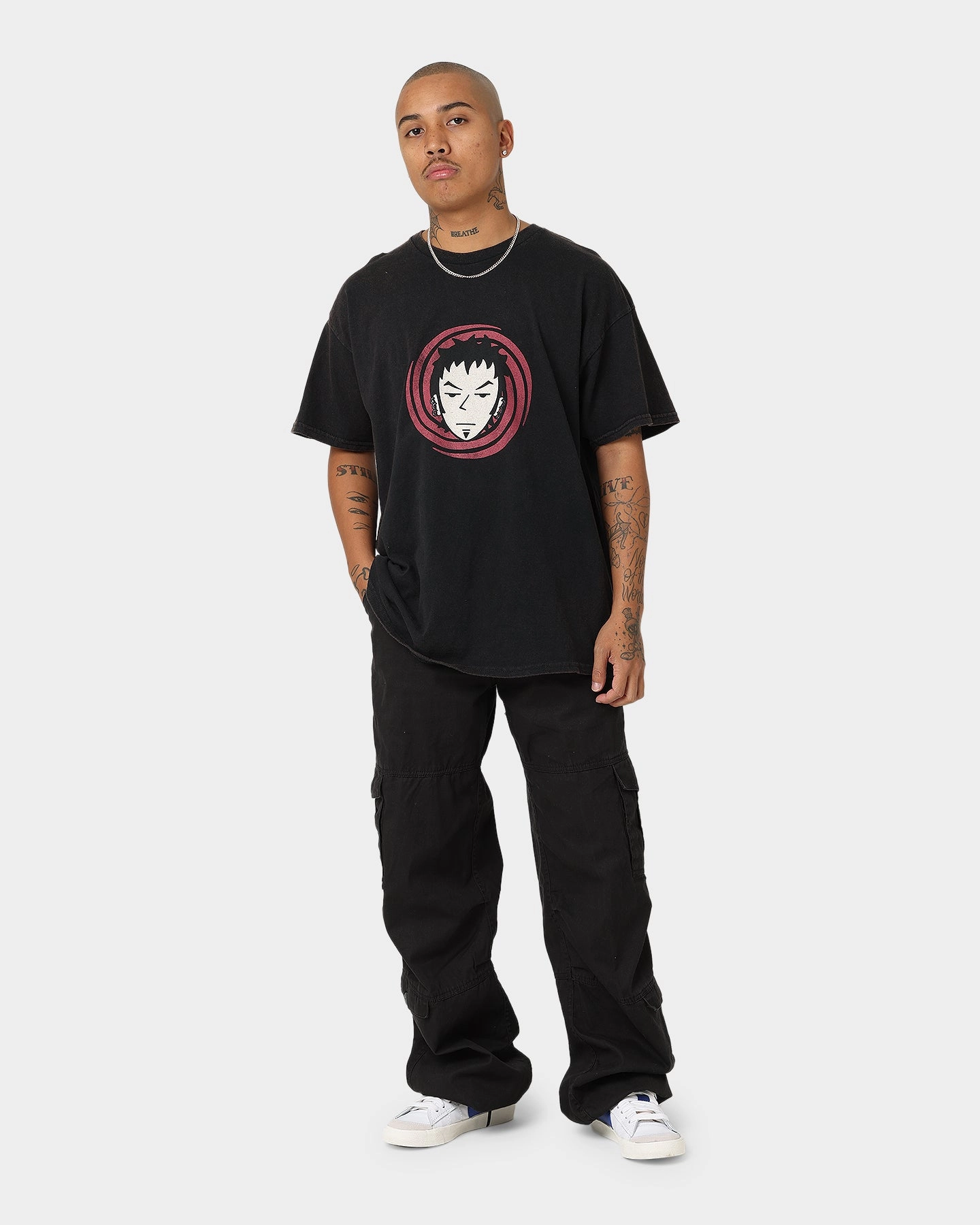 American Thrift X Daria Trent Lane Vintage T-Shirt Black Slim Silhouette Comfy Pieces