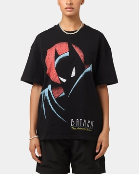 Casual Layer Wear American Thrift X DC 1993 Batman Vintage T-Shirt Black