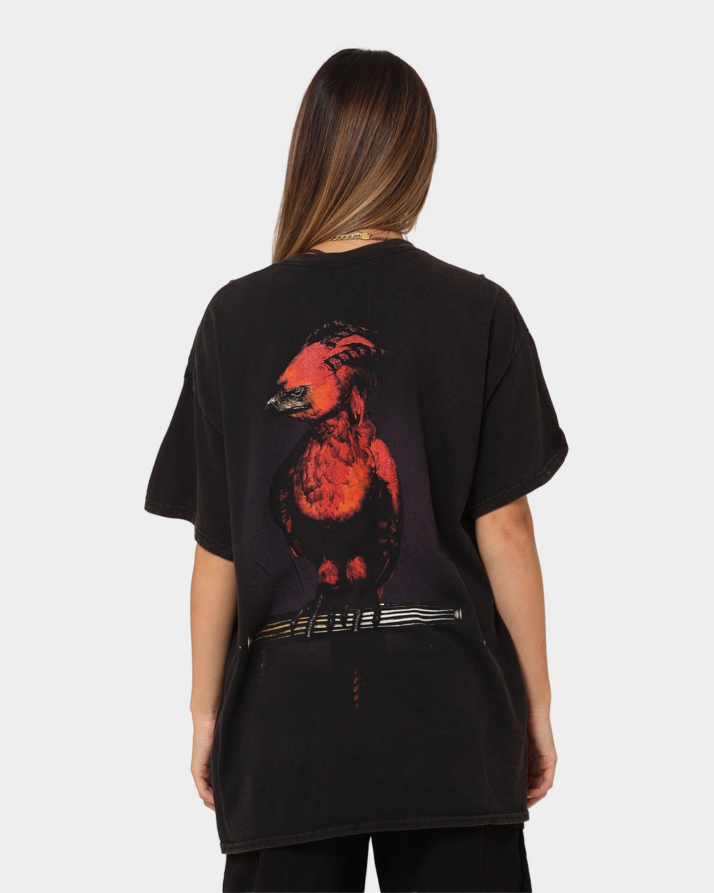 American Thrift X Harry Potter Dumbledore Vintage T-Shirt Black Wash cyber monday Premium Cotton Blend