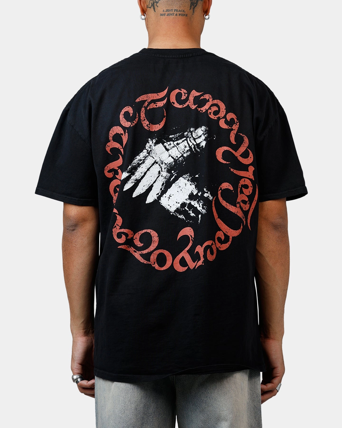 American Thrift X Lord Of The Rings Fellowship Heavyweight T-Shirt Black Versatile Comfort Wear