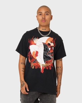 American Thrift X Samurai Jack Jack Vintage T-Shirt Black Unisex versatility