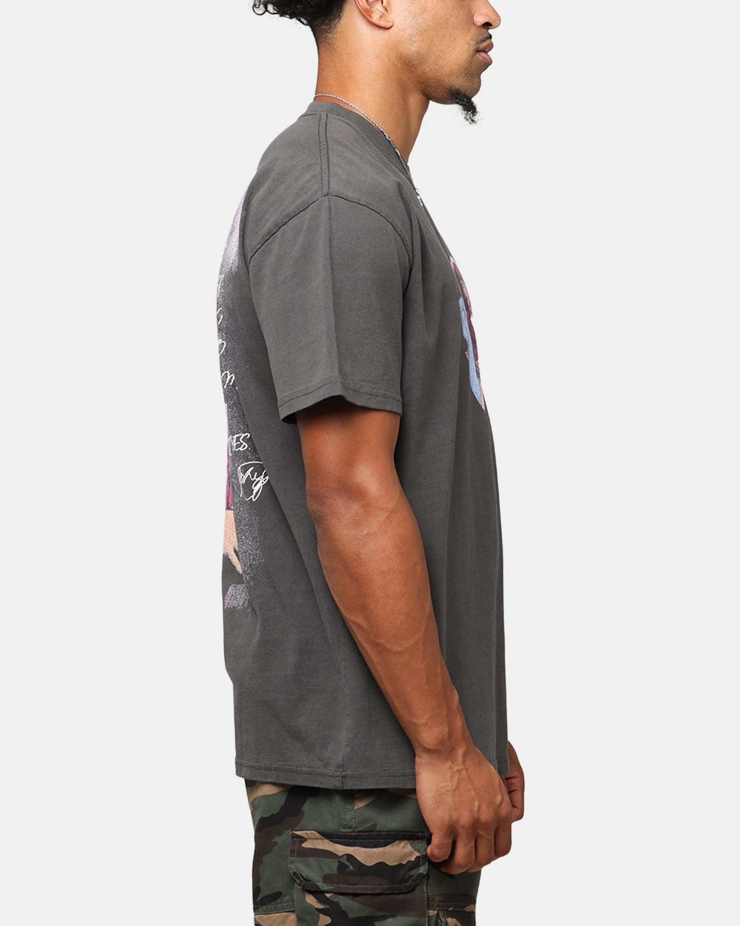 Casual Style Wear Comfy Essentials American Thrift X Scott Pilgrim Ramona & Scott Heavyweight T-Shirt Black