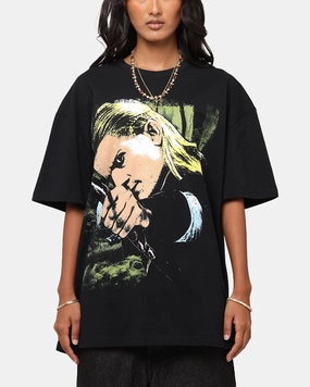 Effortless Fit American Thrift X The Lord Of The Rings Legolas Heavy T-Shirt Black