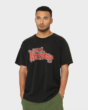 American Thrift X The Warriors Gangs Vintage T-Shirt Black Wash Streetwear attitude