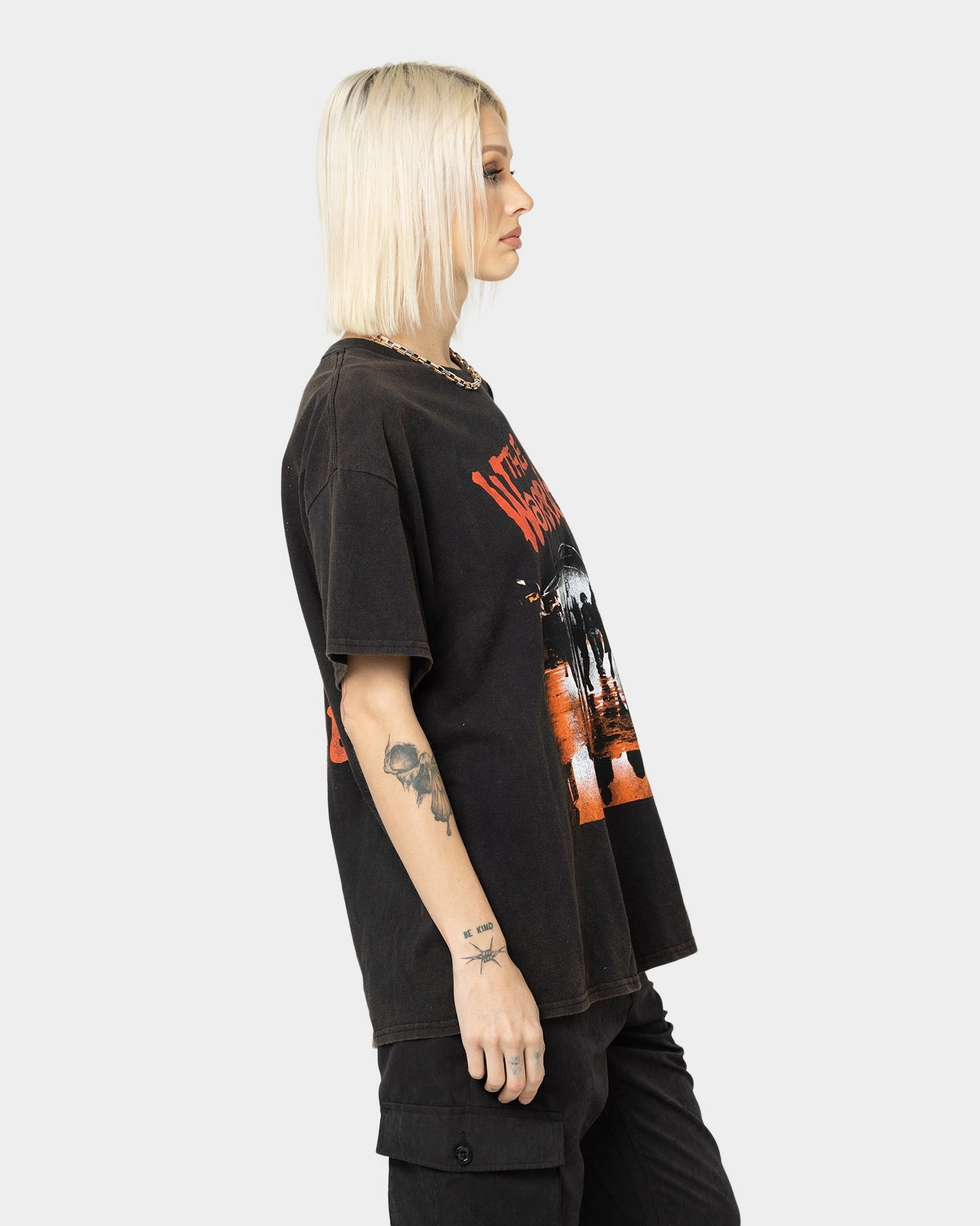 Chill Wear American Thrift X The Warriors The Warriors Vintage T-Shirt Black Wash