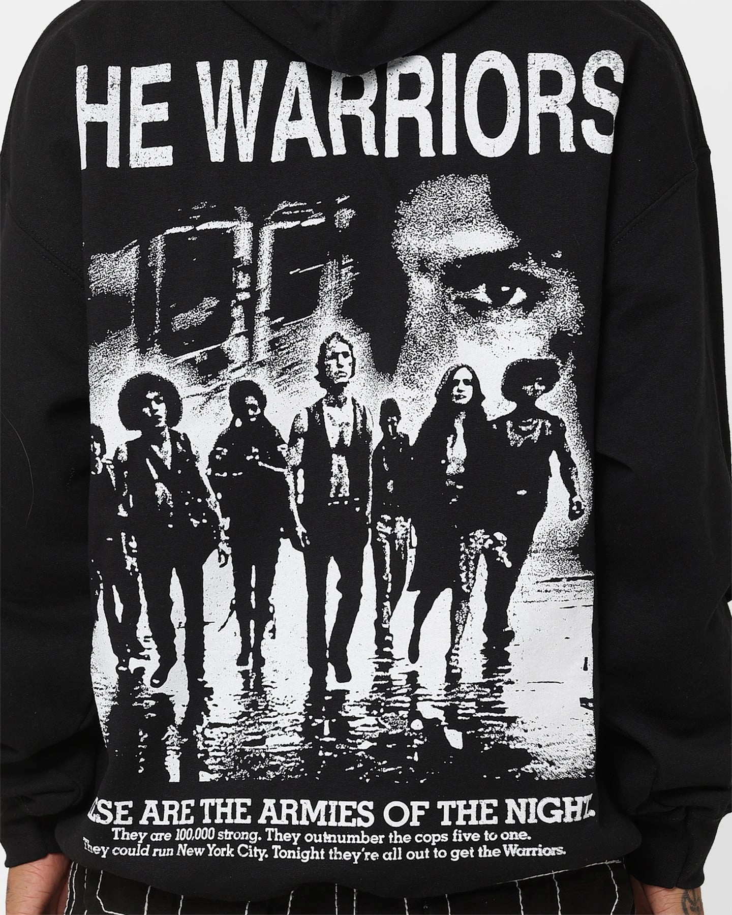 Resilience American Thrift X The Warriors Warriors Night Hoodie Black