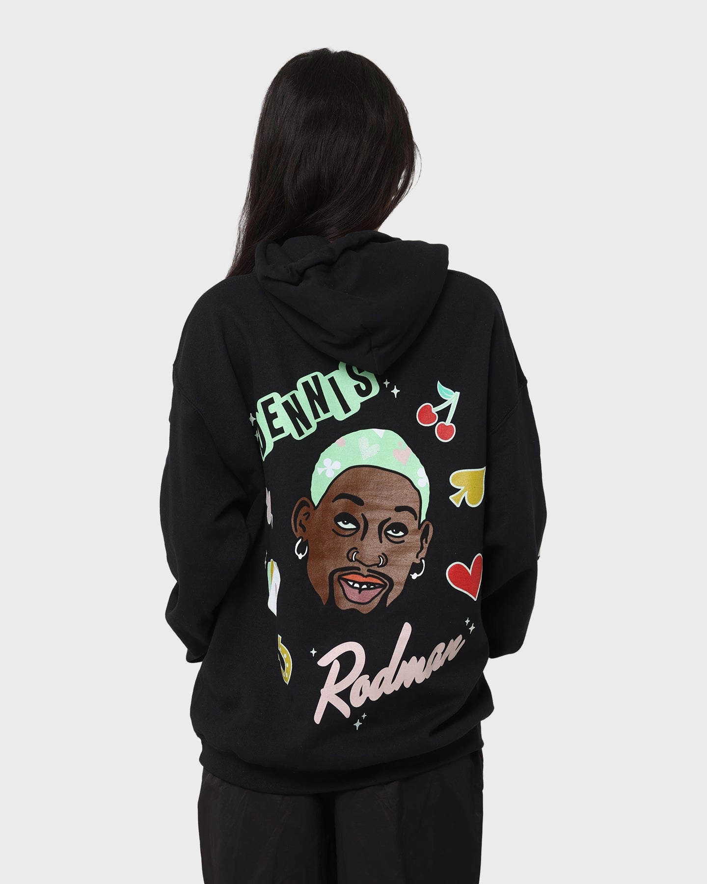 Rodman Brand 48 Hours In Vegas Hoodie Black sports event