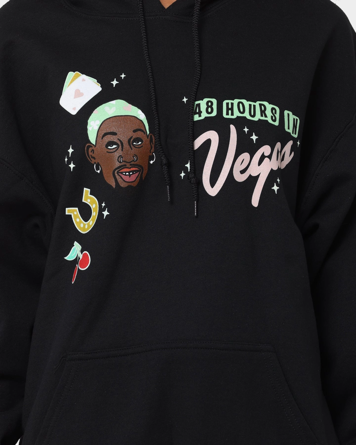 Perseverance Rodman Brand 48 Hours In Vegas Hoodie Black