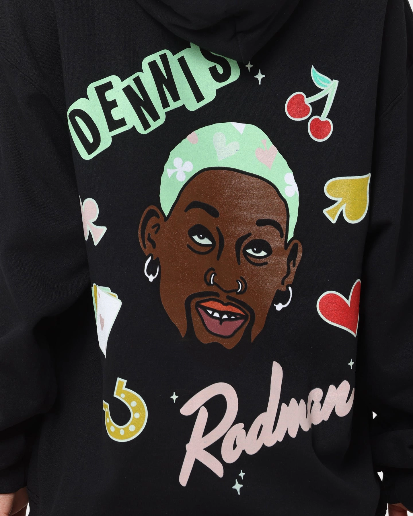 High-Tech Fabric Rodman Brand 48 Hours In Vegas Hoodie Black