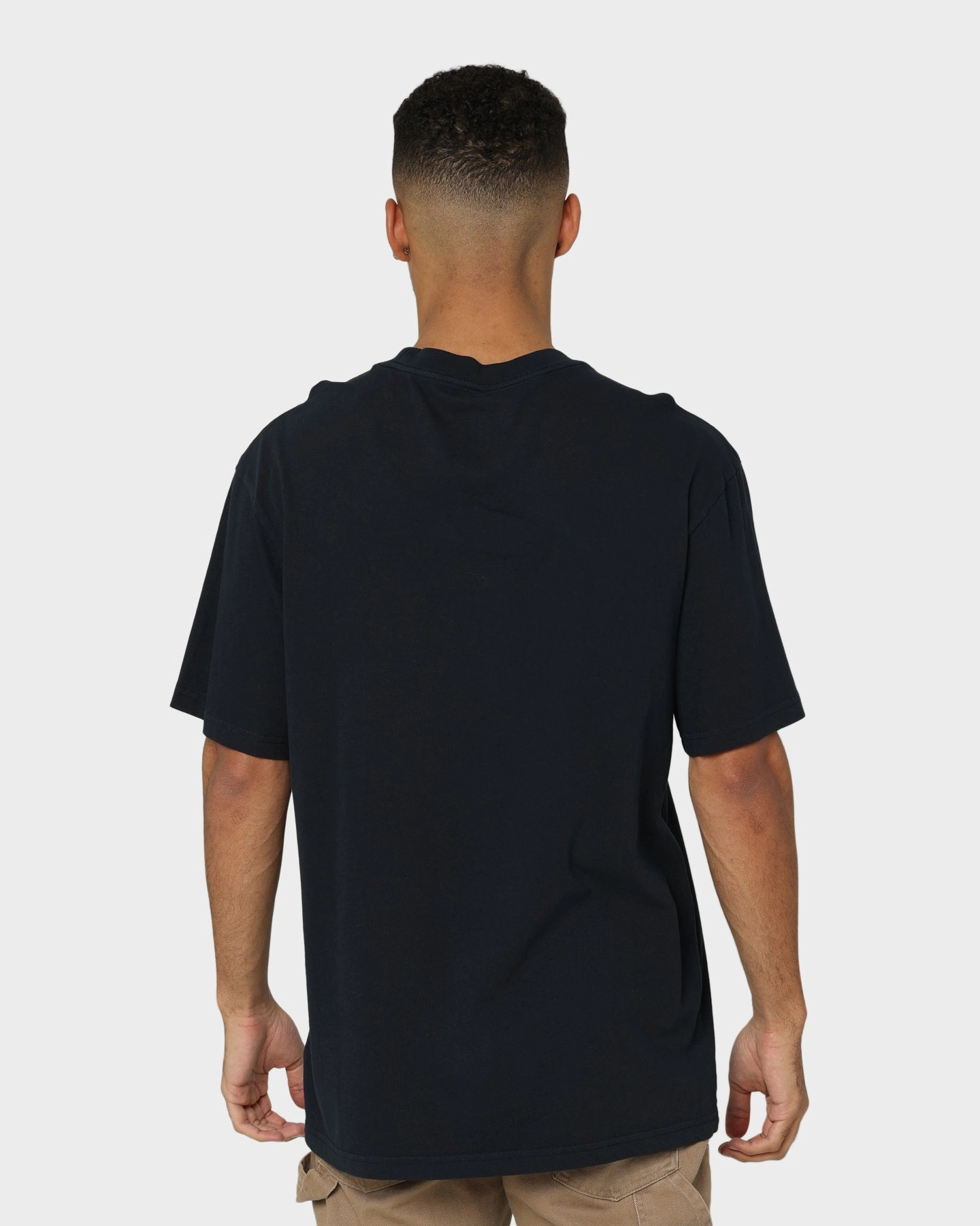 Yarn Dyed Fabric Mitchell & Ness Los Angeles Lakers XL Arch Vintage T-Shirt Faded Black