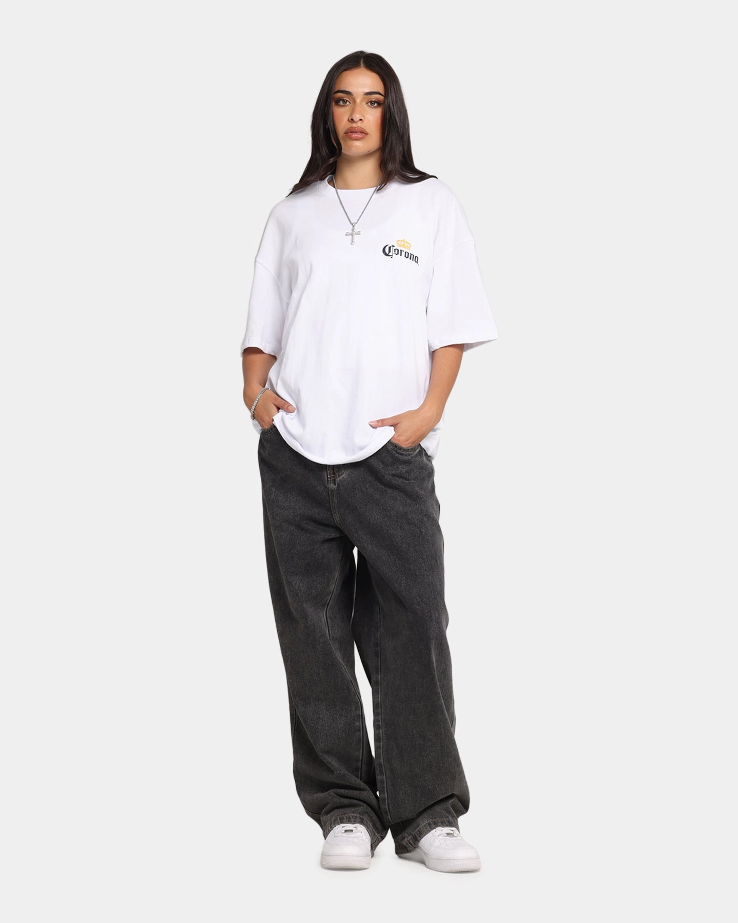73 Studio Corona T-Shirt White Timeless Style Cool and casual