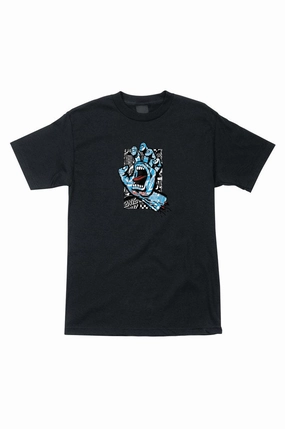 Santa Cruz Flier Hand Tee Essential Style Wear Retro Style