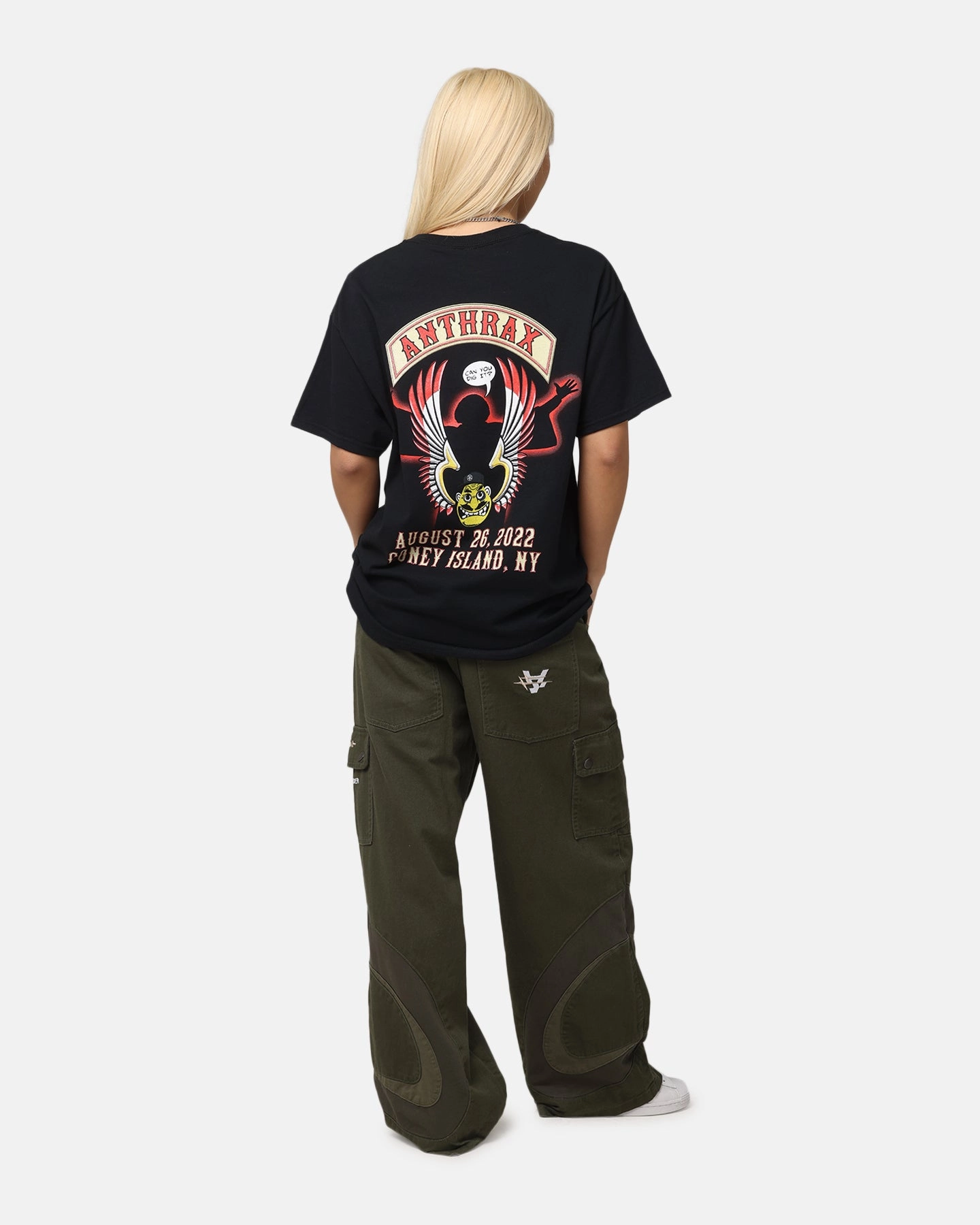 Anthrax Coney Island T-Shirt Black Soft touch finish