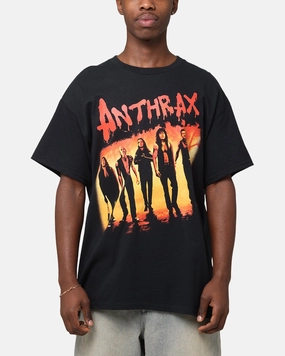 Anthrax Coney Island T-Shirt Black Classic Style Trend Everyday Top