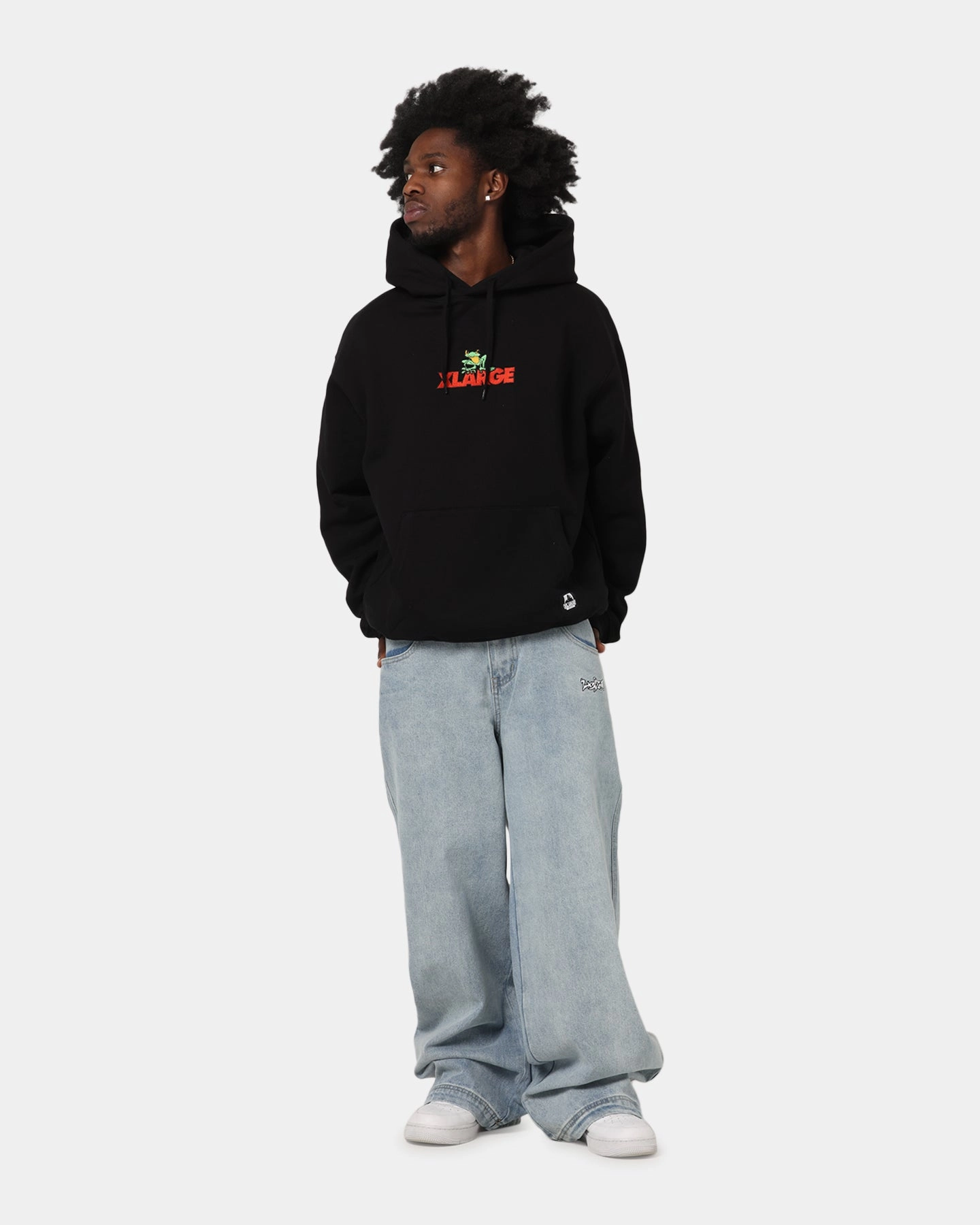 Everyday Fresh X-Large Frog Hoodie Pigment Black
