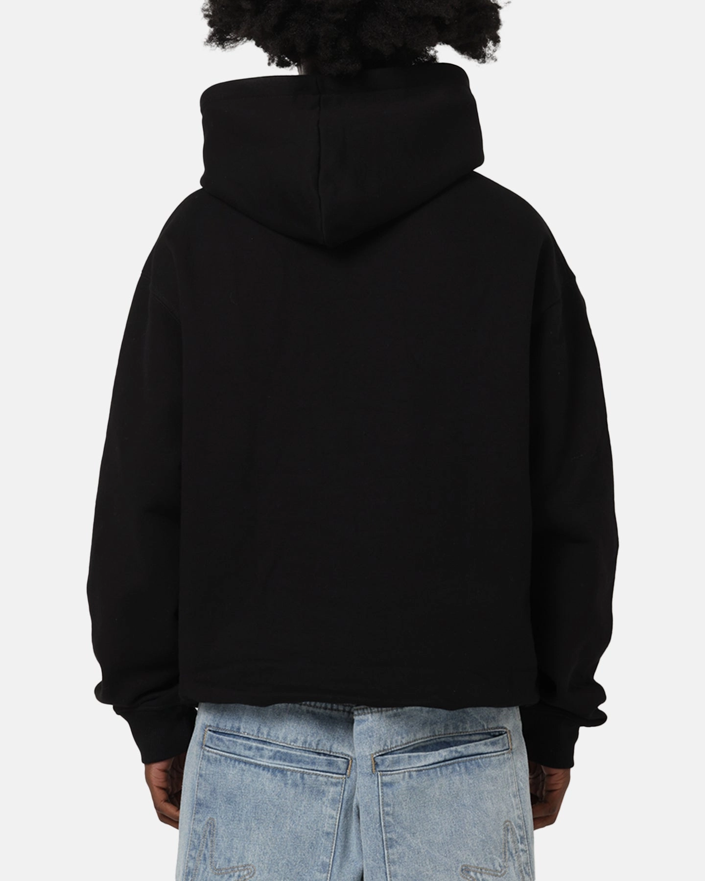 Reinforced Shoulders Sustainability - focused X-Large Frog Hoodie Pigment Black