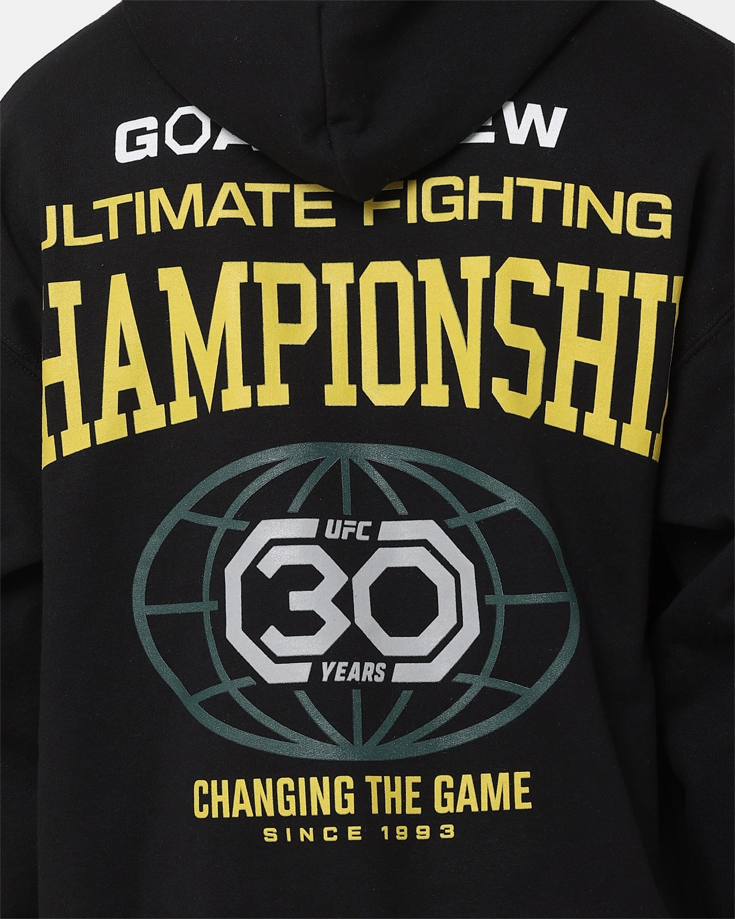 UFC By Goat Crew 30th Anniversary Hoodie Black desert Volunteer