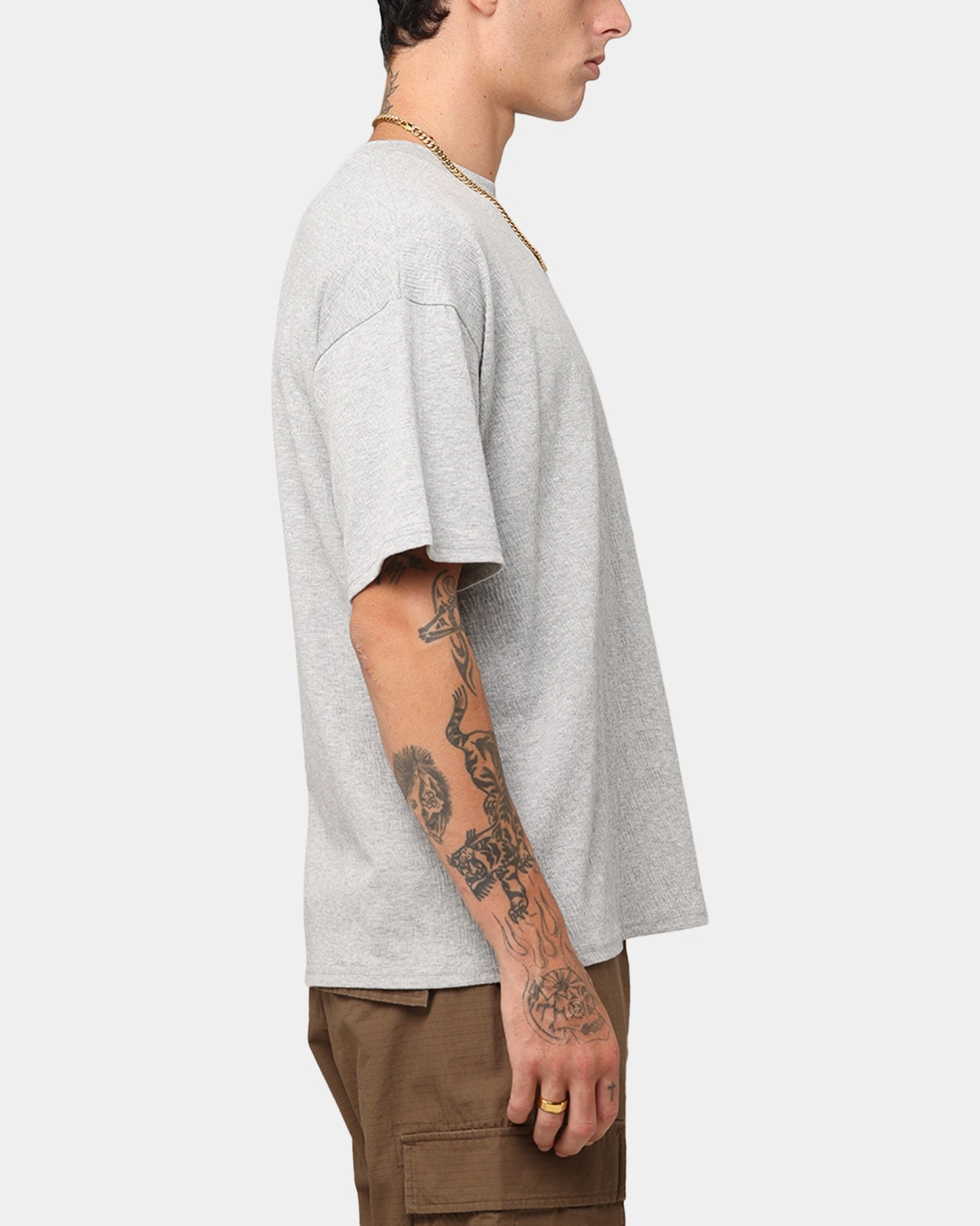 XXIII Sahara T-Shirt Grey Marle Casual Comfort