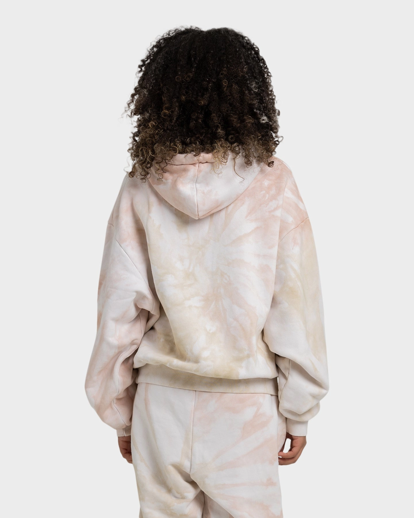 Compete Smooth Gliding Liners Karl Kani Signature KKJ Tie Dye Oversized Hoodie Light Sand