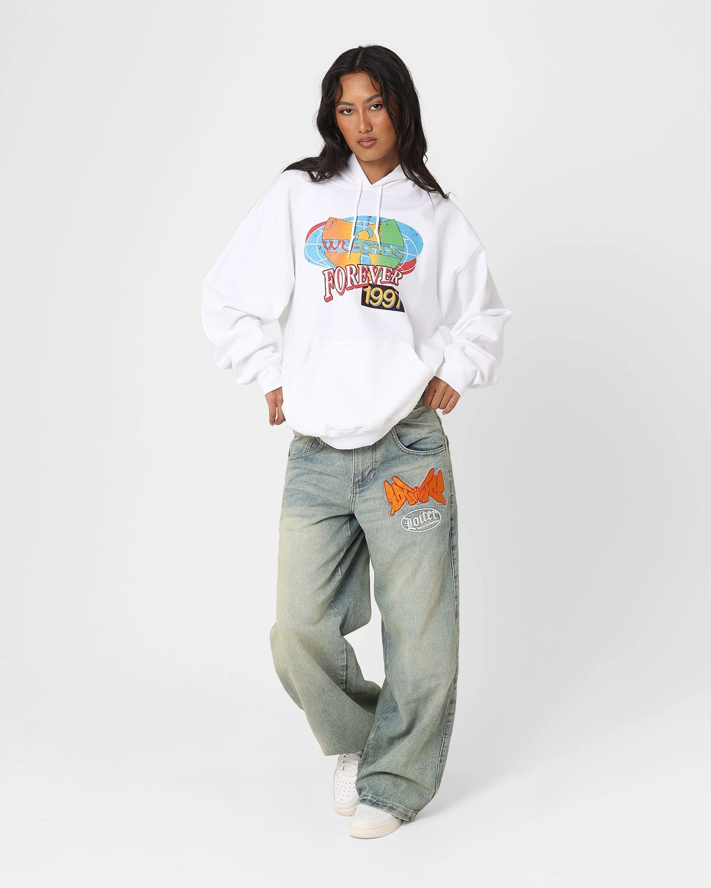 Explain Wu Tang Brand Limited Forever 1997 Hoodie White