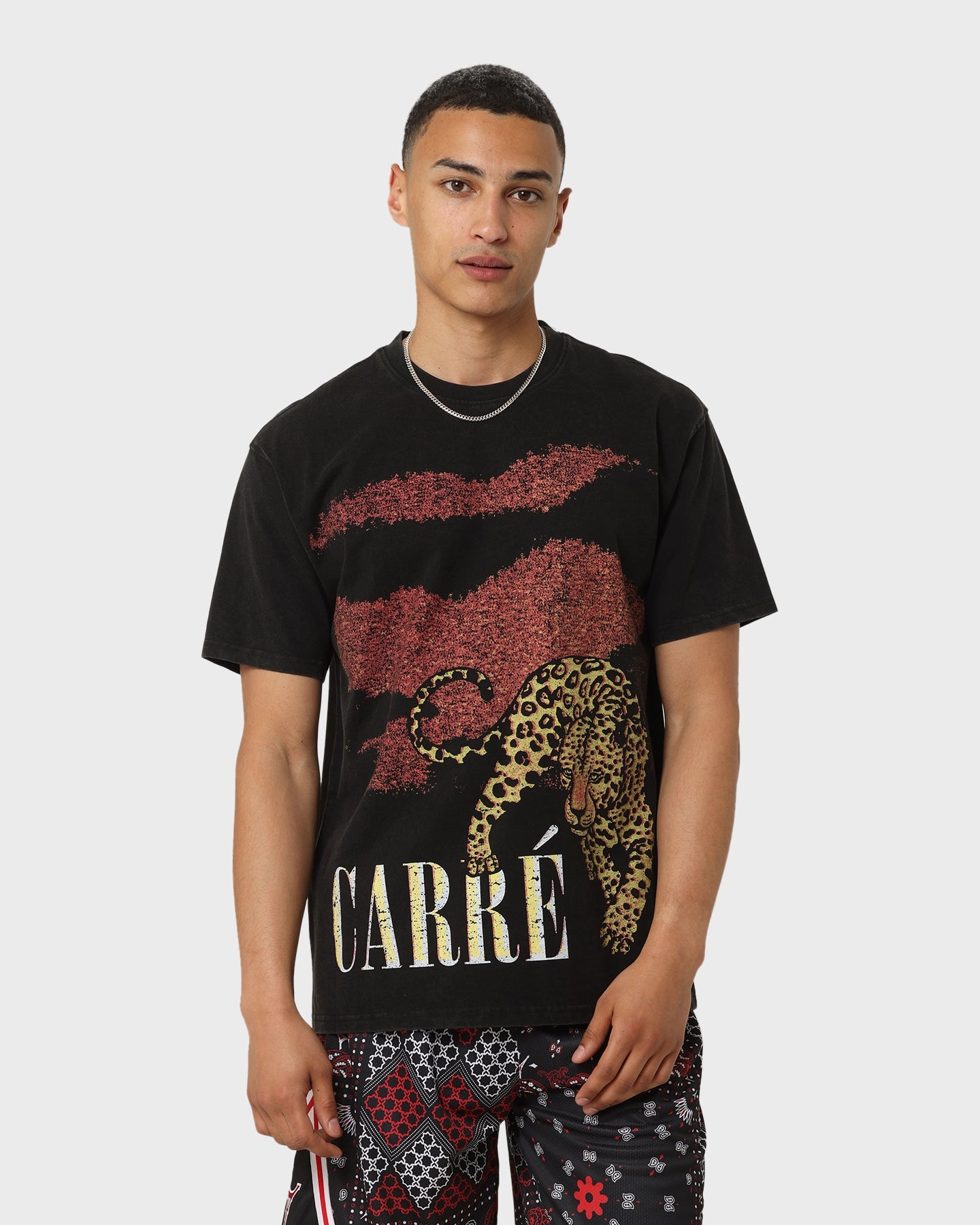 Carr?? Leo Vintage T-Shirt Washed Black Active Fashion