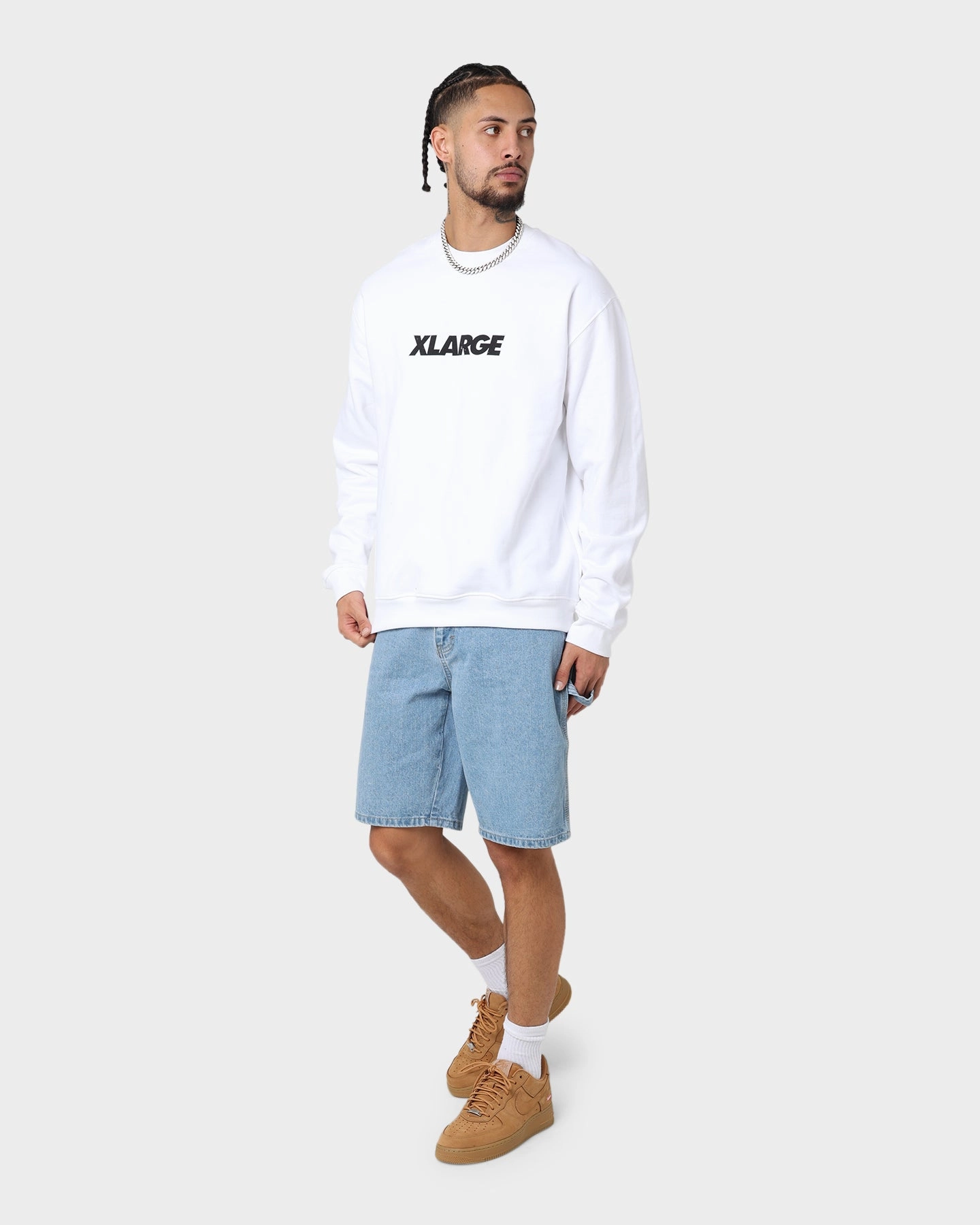 Dickies Relaxed Fit Carpenter Shorts Light Indigo LaserCutEdging Sleek Cut