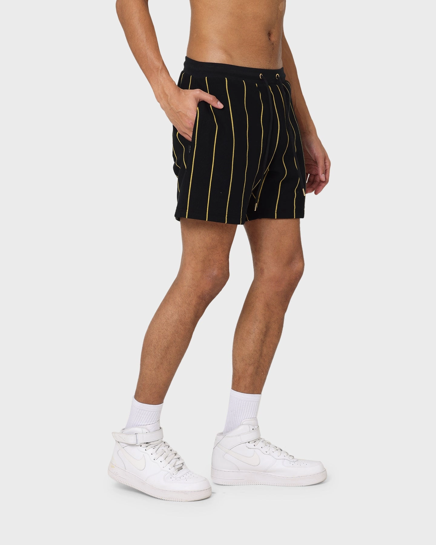 Seam Free Construction Last Kings Cairo Walk Shorts Black