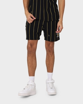 Adjustable Drawcord Last Kings Cairo Walk Shorts Black