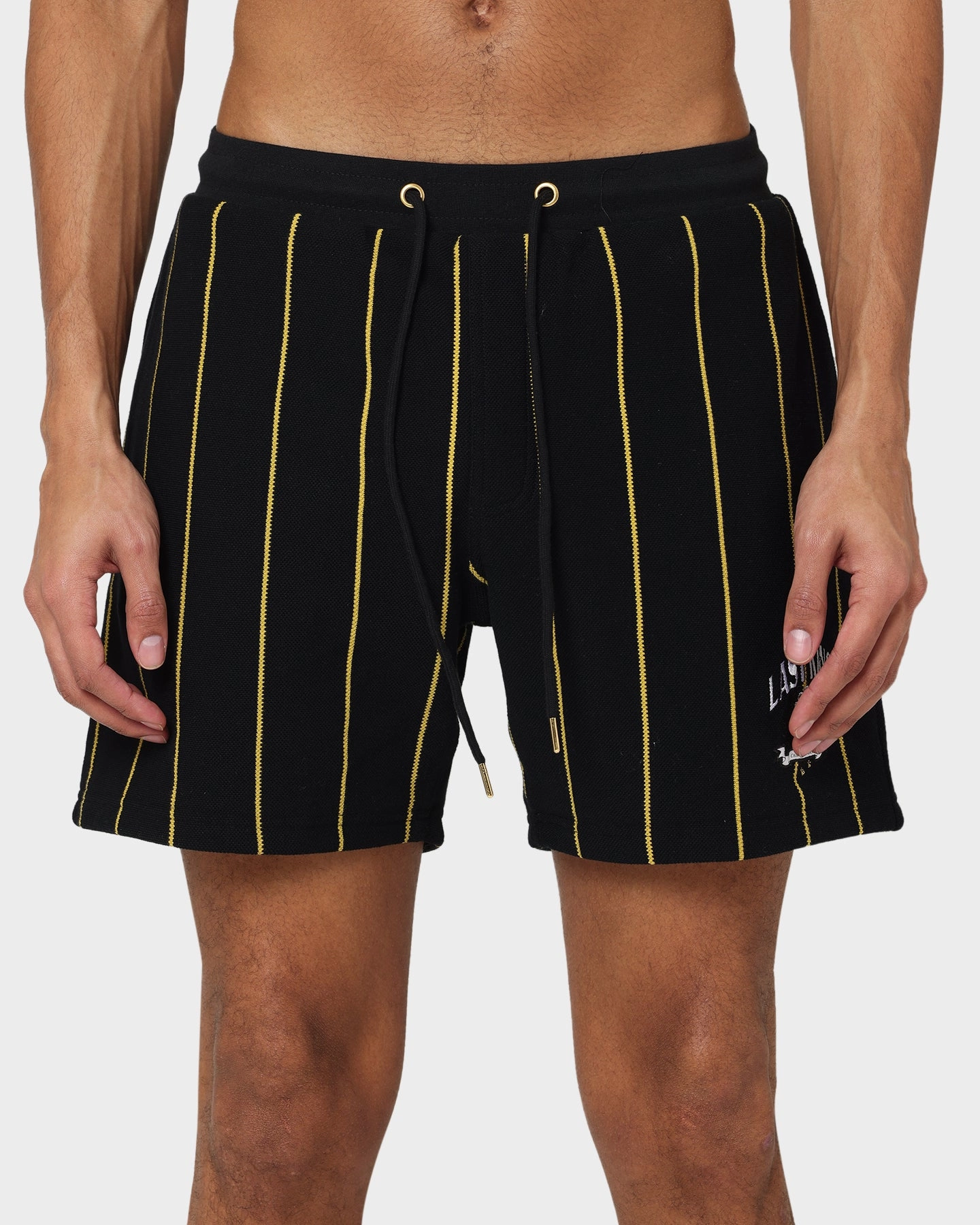 Last Kings Cairo Walk Shorts Black Casual Comfort
