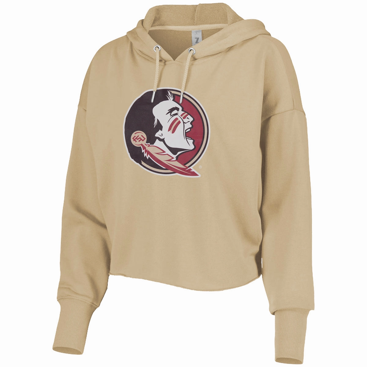 ZooZatz Women's Seminole Logo Crop Hood - Gold Cost - effective