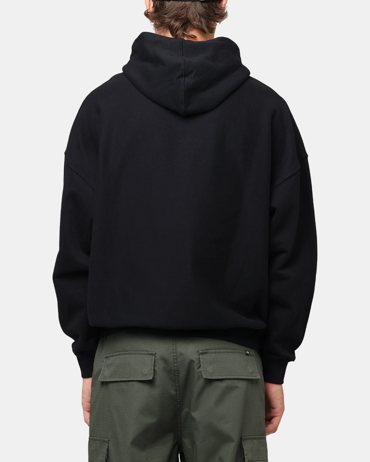 Carre Camo Script Hoodie Black Durable Bonding