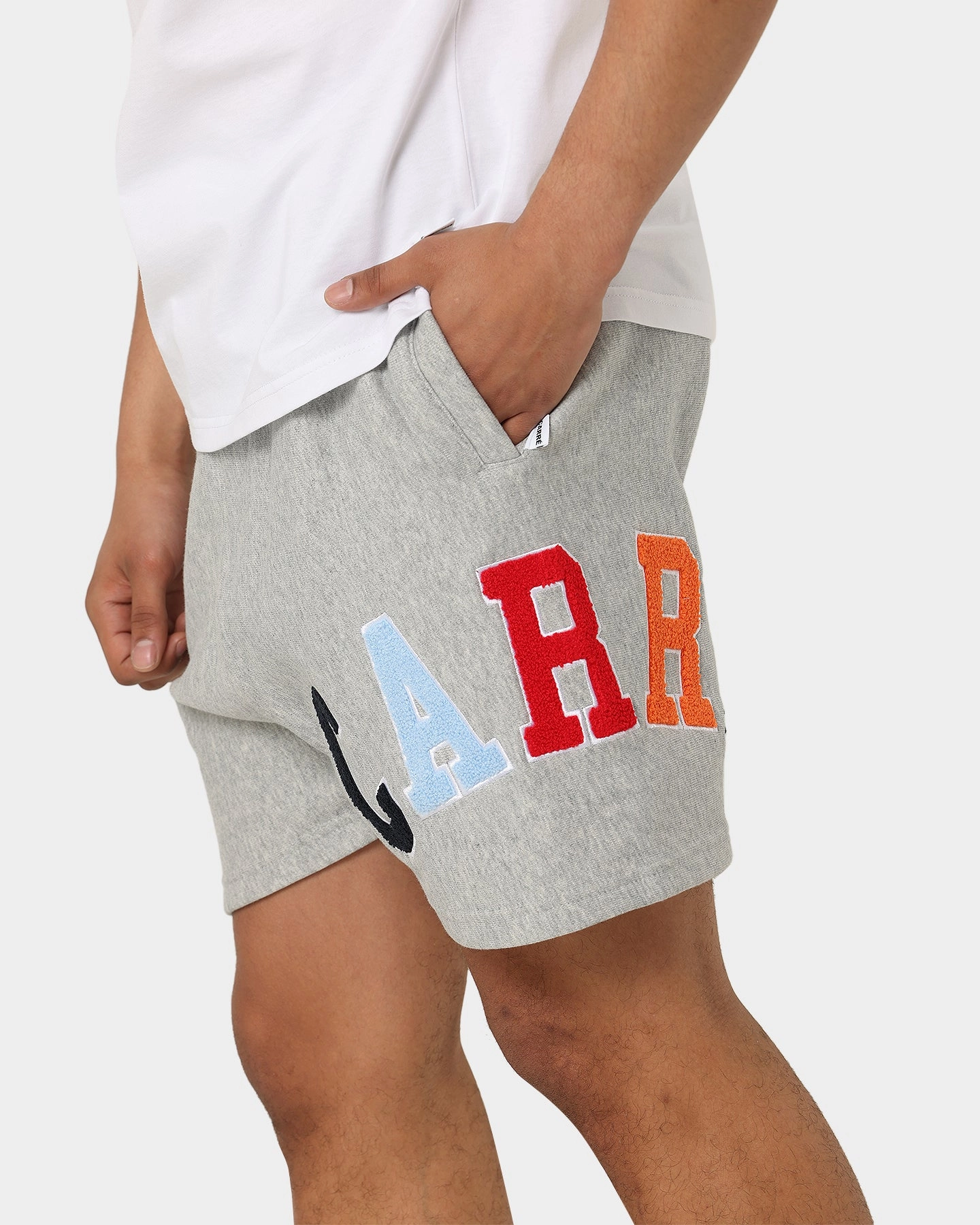 Carr?? C-Class Sweat Shorts Grey Marle Bootcut style Active Lifestyle