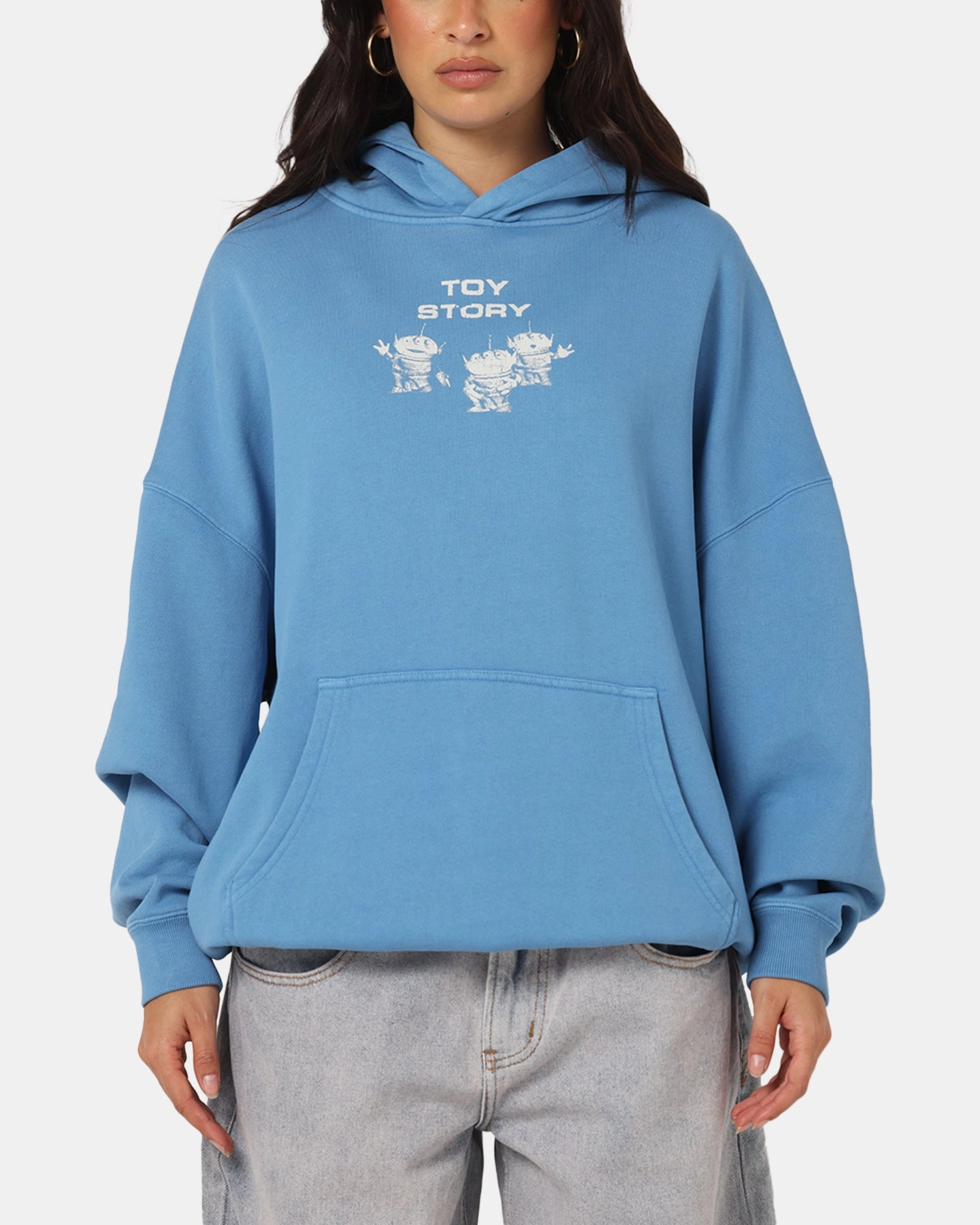 Versatile Wear activity 73 Studio Disney Pixar Toy Story Coming Soon Premium Hoodie Washed Blue