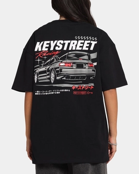 Key Street Racing T-Shirt Black Halloween