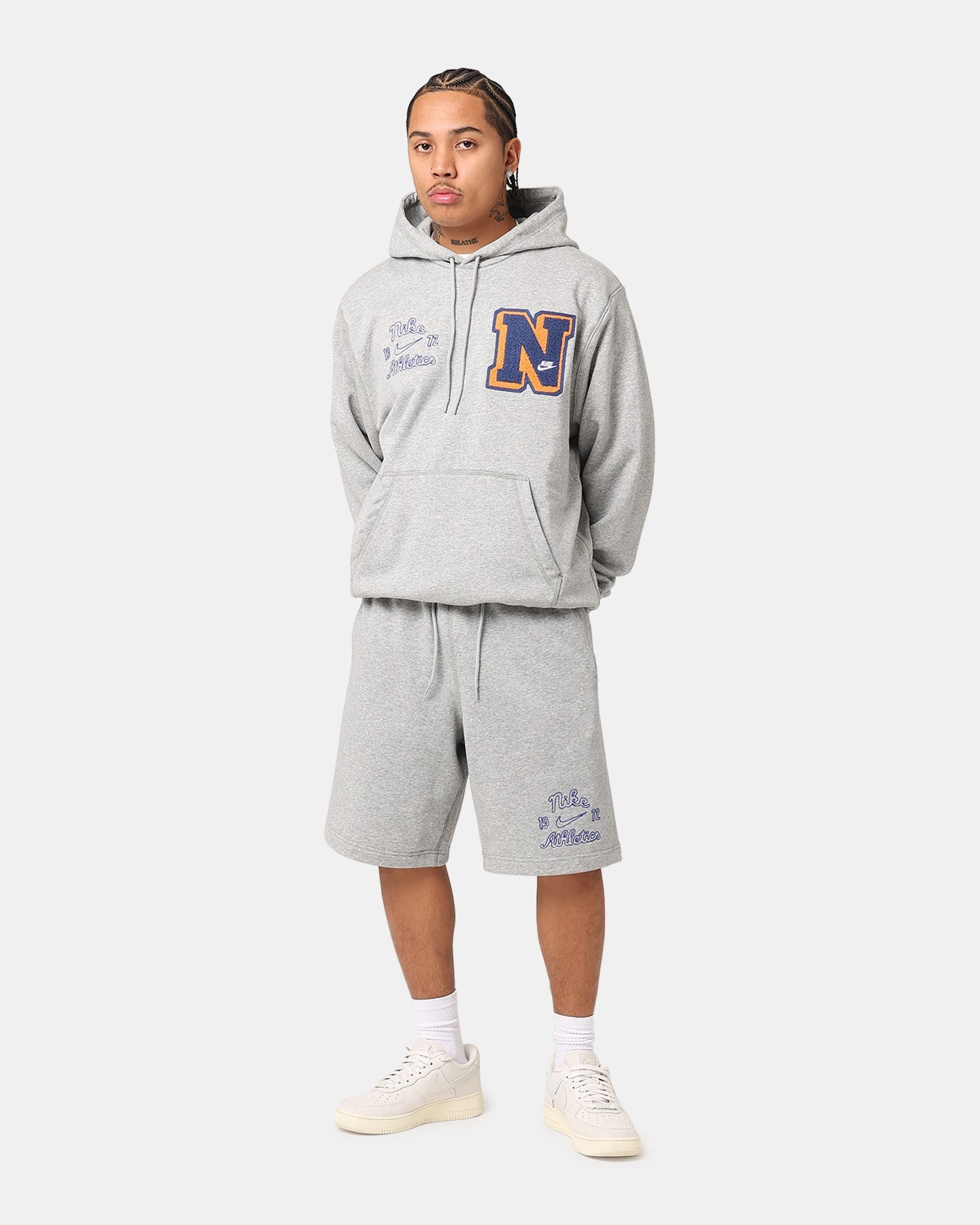 Nike Sportswear Club Essential Hoodie Dark Grey Heather multi-color