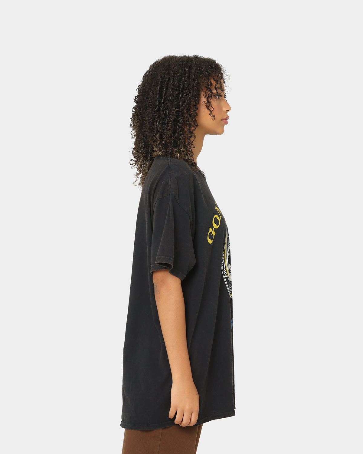 Sporty Comfort Goat Crew The Chronic Vintage T-Shirt Black