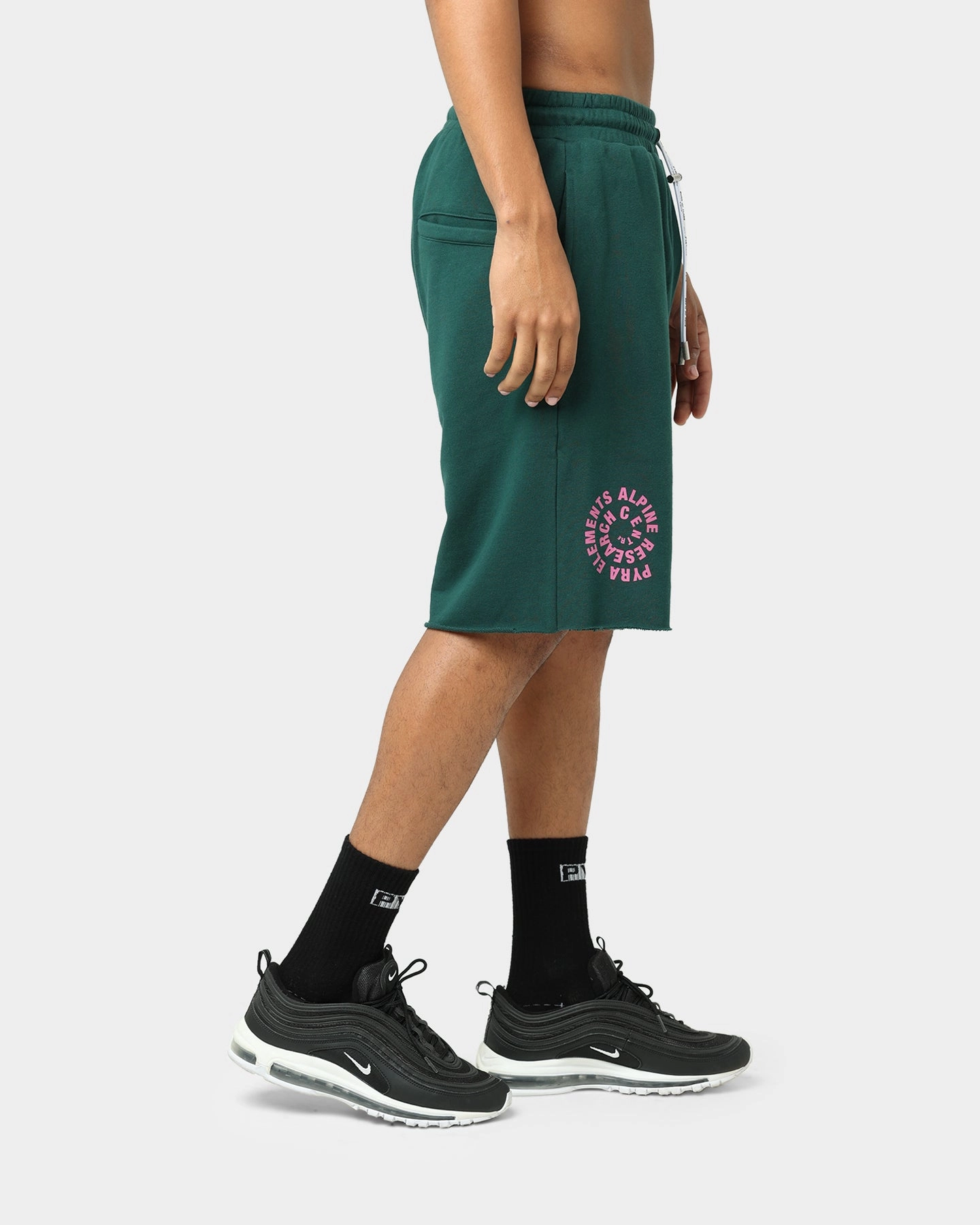 AbrasionResistant Pyra Time Warp Shorts Garden