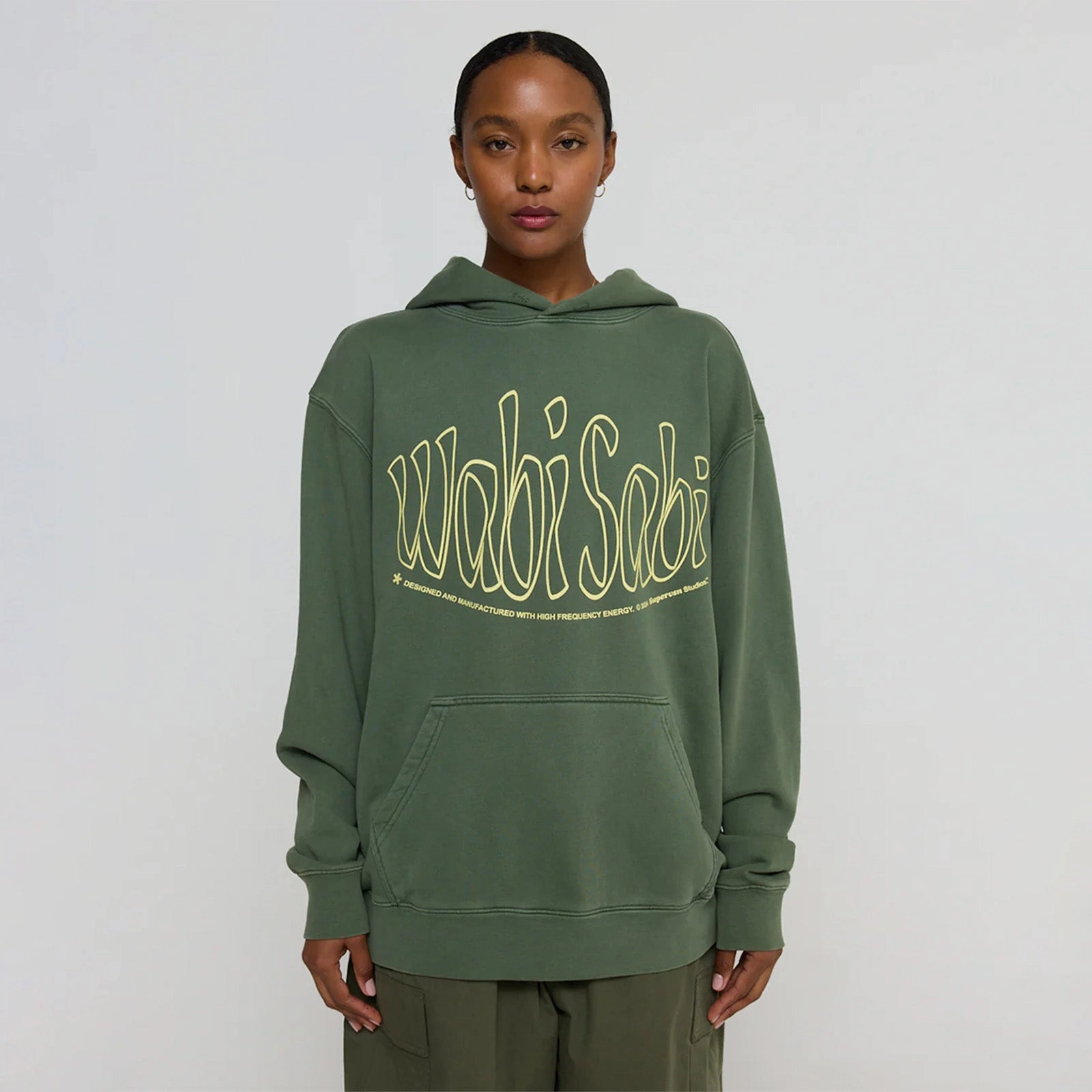 Corrosion resistant Supervsn Wabi Sabi Hoodie 'Green'