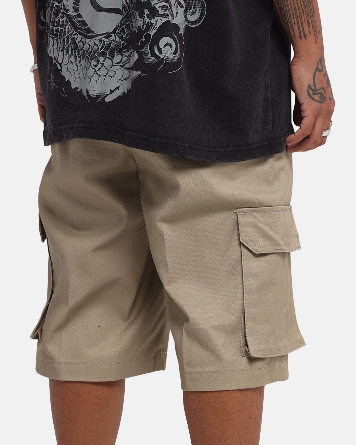 dance clothing Dickies 131 Slim Straight Cargo Shorts Khaki