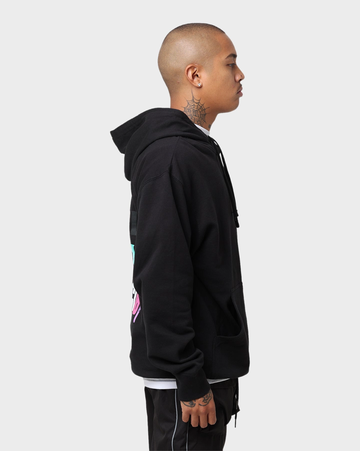 Softshell Material Travel Fashion Anti Social Social Club The Real Me Hoodie Black