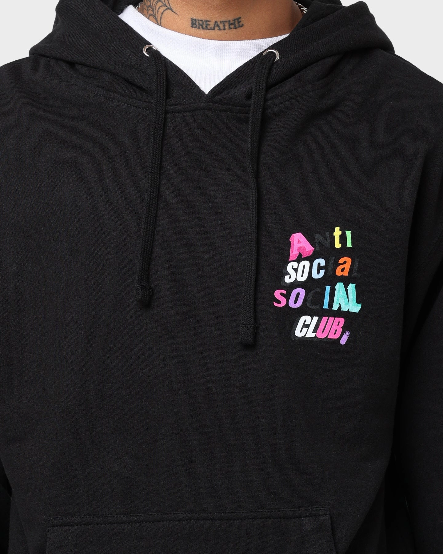 Involve Anti Social Social Club The Real Me Hoodie Black